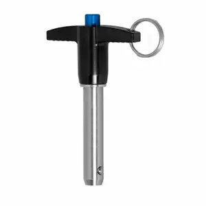 Cnc Custom M10 Rvs Quick Release Pin Gepolijst Ronde Bevestigingsmiddelen Luidspreker Pin Line Array Titanium Materiaal Ball Lock