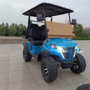 Carrito de Golf Eléctrico <span class=keywords><strong>Chono</strong></span> de 5KW para Uso Agrícola y en Carreteras, 6 Plazas, Parabrisas Plegable, para Parques de Diversiones, Certificado CE, 30-50km/h, Gran Venta - Product Image 6
