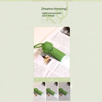 Lampe torche portable rechargeable, lampe LED porte-clés en forme de brocoli, veilleuse en silicone personnalisable pour enfants