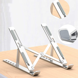 Máy tính bảng đứng bề mặt di động quá trình oxy hóa xách tay mini có thể gập lại nhôm máy tính xách tay đứng có thể điều chỉnh - Product Image 4