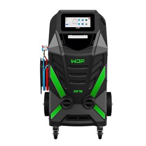 Nouvel équipement automobile WDF X875 R134a amélioré avec fonction de nettoyage pour système de climatisation automobile, récupération et remplissage de réfrigérant - Product Image 1