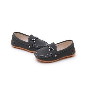 Fabrik-Großhandel Klassische Outdoor-Kinderschuhe für Jungen Schul- und Partyschuhe Atmungsaktive Mikrofaser-Kleinkind-Mokassins Sommer Frühling - Product Image 3