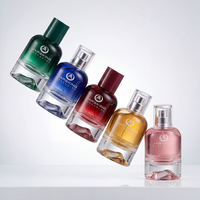 Nischenmarken-Duftbehälter - Farbverlauf Zylinder-Glasflasche für Proben & Geschenksets