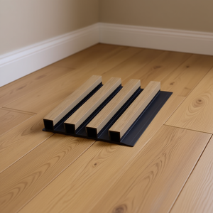 Griglia Bicolore Semi-Coperta Elite in PVC Effetto Legno Opaco per Copertura Bocchetta di Ventilazione Esterna C0002-81 - Product Image 2