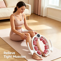 Masseur circulaire à clip pour jambes, hommes, femmes, adultes, pour le mollet, récupération sportive, outil de soin des pieds, amincissant, portable