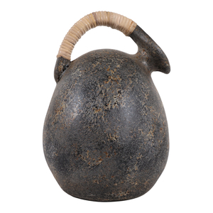 Vaso in ceramica rustico per decorazioni per la casa, soggiorno, camera da letto, ufficio, tavolo - Product Image 1