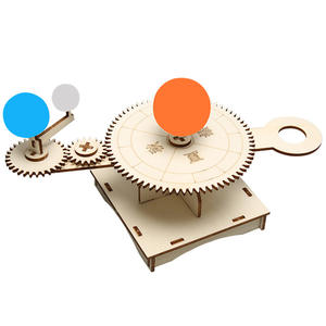 Globo Terráqueo de la Luna, la Tierra y <span class=keywords><strong>el</strong></span> Sol, Proyecto Científico DIY, Juguete de Astronomía para Estudiantes, Materiales para Experimentos Científicos para Niños T-M144 - Product Image 1