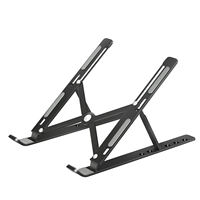 Meilleurs produits tendance Support pour ordinateur portable en aluminium réglable Support pliable en métal pour ordinateur portable