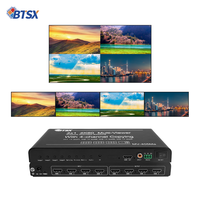 BIT-MV-405Ma 12 Modes HDMI Quad Splitter 4x1/4x4 BIT-MV-405Ma 4K60 Multi-Viewer avec PIP et Réglage de la Luminosité