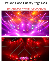 Éclairage de scène professionnel plat Dmx Led 54*3w RGBW 4 en 1 Zoom Par peut faire la fête avec barre Ktv effet éclairage