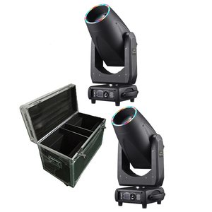 Paquete de 2 Luces Móviles Sharpy LED 3 en 1 de 600w con Efecto Beam, Spot, Wash, CTO, CMY, <span class=keywords><strong>Zoom</strong></span> y Estuche de Transporte - Product Image 1