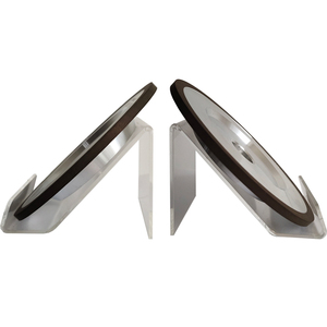 Meule diamantée CBN Drum 3A1 125X20X6X4X12.5T pour le meulage des angles latéraux des lames de scie <span class=keywords><strong>à</strong></span> ruban bimétalliques - Product Image 2