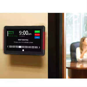 <span class=keywords><strong>Tablette</strong></span> Android 13,3 pouces avec barres lumineuses LED pour <span class=keywords><strong>la</strong></span> réservation de salles de réunion, montage mural POE - Product Image 3