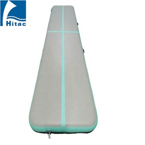 Hitac - Colchoneta Inflable Profesional Portátil, Plegable, Impermeable, de PVC, para Gimnasia, Yoga, Acrobacias, con Certificación CE - Product Image 4