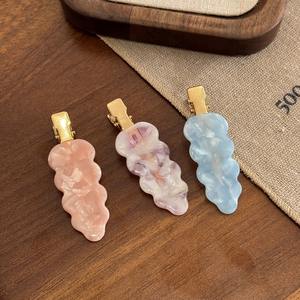 ปิ่นปักผมลายหินอ่อนเนื้อด้านสวยหวานแบบใหม่เครื่องประดับกิ๊บติดผมแบบไร้รอยต่อสำหรับหญิงสาวทันสมัย - Product Image 6