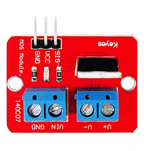 Módulo Controlador <span class=keywords><strong>MOSFET</strong></span> YE IRF520, Regulador PWM para Control de Velocidad de Motor por Microcontrolador y Atenuación de Lámparas de CC - Product Image 3