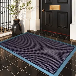 Wholesale Non Slip Durable Elastic Mesh PVC Doormat Welcome Outdoor Front Door Mats For Home Entrance