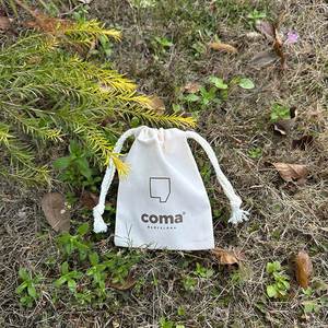 Promotional Canvas <b>Drawstring</b> <b>Pouch</b> Small Cotton Canvas <b>Pouch</b> With Double Strings - Product Image 2