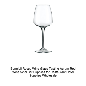 Copa de Degustación de Vino Tinto Aurum 52 cl Bormioli Rocco H 22.5 cm Ø 8.3 cm - Product Image 2