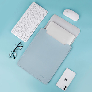 Hot người bán PU da máy tính xách tay tay áo túi không thấm nước 12 13 inch trường hợp đối với MacBook Air 13 Pro M1 máy tính xách tay tay áo Huawei <span class=keywords><strong>Xiaomi</strong></span> Bìa - Product Image 4