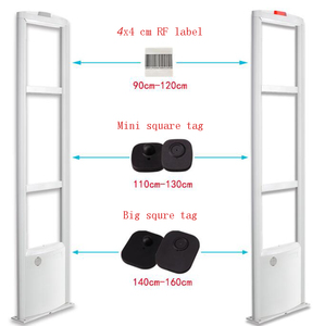 Giá rẻ EAS chống trộm siêu thị an ninh cổng chống trộm báo động Cổng An Ninh RX + TX EAS RF kép anten quần áo hệ thống báo động - Product Image 1