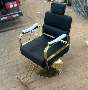 Silla de Peluquería para Salón, Altura Ajustable, Silla de Estilismo de Acero Inoxidable Resistente - Product Image 2