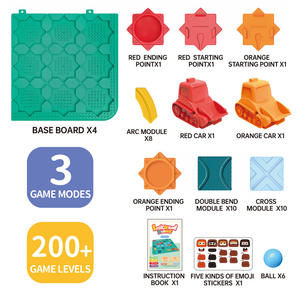 Jouets éducatifs Jacko Toys, puzzles éducatifs, défis, puzzle de construction de routes, puzzle 3D, labyrinthe - Product Image 4