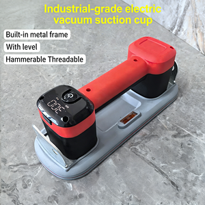 <span class=keywords><strong>Ventouse</strong></span> électrique portable pour verre, capacité de charge 300 kg, élévateur à vide puissant pour l'installation de granit, marbre, carrelage et fenêtres - Product Image 4