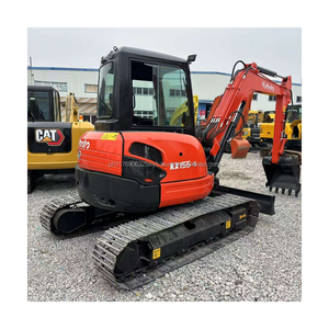 Mini-excavatrice Kubota KX155 d'occasion à prix abordable, mini-excavatrice Kubota de 5 tonnes, engins de construction, excavatrices d'occasion Kubota 155 - Product Image 1