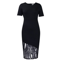 Robe grande taille pour femmes Summer Temperament Tong Le Beaded Buttocks Red Dresses