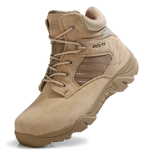 Zapatos de Senderismo y Escalada para Hombre de Alta Calidad, Multifuncionales, de Cuero Genuino, con Amortiguación, Antideslizantes, Resistentes, para Invierno y Verano - Product Image 1