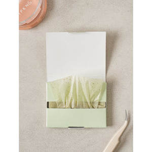 120 fogli di carta assorbente olio di tè verde giapponese - Product Image 1