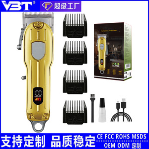 Tondeuses à cheveux électriques VBT 808 36V rechargeables, boîtier métallique, moteur en cuivre pur 390, 7000-9000 tr/min, usage professionnel en salon - Product Image 5