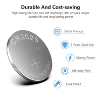 Batería de Litio Original de 3V CR2032 a Precio Económico, Tipo Botón, para Relojes, Computadoras y Juguetes