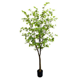 Real Touch Bell Tree Artificial Enkianthus Perulatus para jardín Adornos para el hogar Arboles Oficina Topiary Simulación Crafts Em Vaso - Product Image 1