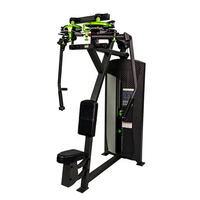 Machine de musculation professionnelle Shizhuo Pec Fly et Deltéens arrière avec pile de poids, bras surdimensionnés, construction en acier robuste