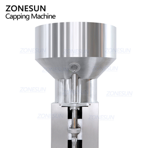 ZONESUN ZS-DSJ2 haute vitesse en bois naturel liège Gin rhum liqueur verre bouteille de vin bouchage liège pressage Machine - Product Image 5