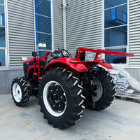 Mini-tracteur à quatre roues motrices personnalisé en gros pour l'agriculture de précision et les opérations sur le terrain à haute efficacité