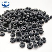 Grommet de câble anti-poussière personnalisé, trou de 22 mm, bouchon de trou étanche, grommet rond en caoutchouc double face