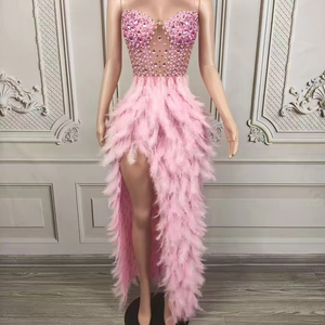 In Stock Lycra Gown Elegant Beaded Design | Alibaba.com