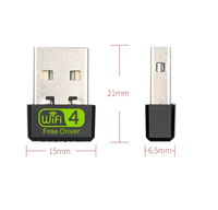 Meilleure vente 2.4Ghz 150Mbps Plug-and-Play Wifi adaptateur USB2.0 Interface carte réseau pour ordinateur de bureau et ordinateur portable