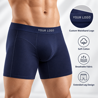 Lot de 4 boxers pour hommes en coton extensible doux multicolores, vente en gros, fabrication en usine, pour un usage quotidien décontracté