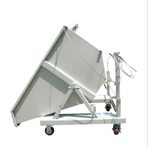 JIDA ถังขยะซ้อนได้,ถังทุ่มตลาดด้วยตนเองสิ่งที่แนบมารถยกถัง - Product Image 4