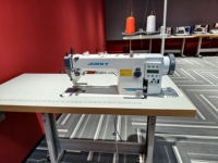 Machines à coudre à plat à grande vitesse automatiques industrielles/domestiques à entraînement direct de haute qualité JK0303D pour cuir et vêtements