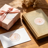 Autocollants décoratifs parfumés à découper sur mesure, à gratter et à sentir