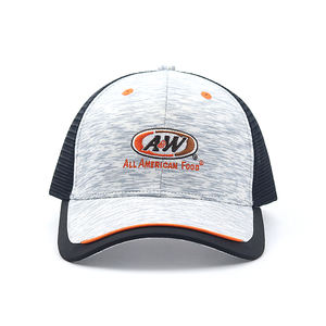 कस्टम मेष 6 पैनल उच्च गुणवत्ता वाली कढ़ाई ट्रक टोपी वाले पुरुषों के लिए स्क्रीन प्रिंटिंग डिजाइन लोगो सादे फोम नेट्स ट्रक - Product Image 2