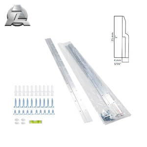 <span class=keywords><strong>Panneaux</strong></span> muraux de montage suspendus Taquets de suspension français Clip <span class=keywords><strong>en</strong></span> métal aluminium Z - Product Image 1
