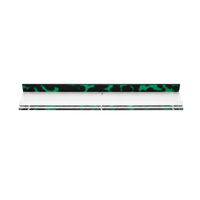 Support de Mahjong en Acrylique Transparent à Fond Plat, Dos Festonné 9 Couleurs, 2-en-1, 17,5-20 Pouces, pour Jeu de Société Américain, Personnalisé OEM ODM