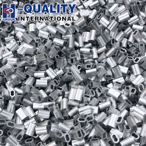 שרוולים ימיםזכוכית אלומיניום, גודל 3/64 "-5/8", פרותי אלומיניום לחבל חוט פלדה - Product Image 4