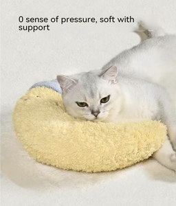 Katzen-Mondkissen, Hunde-Schlafunterlage, Spezielles Dickes und Weiches Komfortables Schlafkissen für Kleine Haustiere und Hunde - Product Image 4
